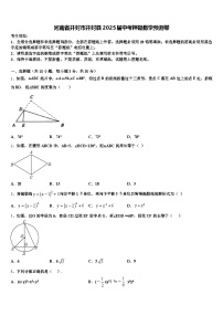 河南省开封市开封县2025届中考押题数学预测卷含解析