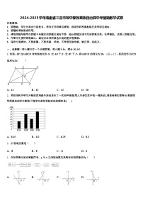 2024-2025学年海南省三亚市琼中黎族苗族自治县中考猜题数学试卷含解析