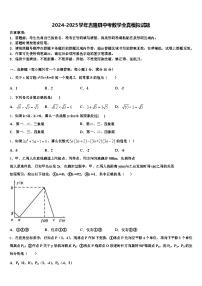 2024-2025学年吉隆县中考数学全真模拟试题含解析