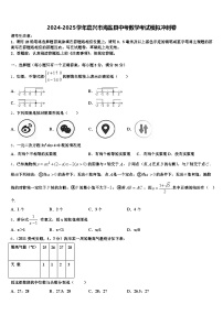 2024-2025学年嘉兴市海盐县中考数学考试模拟冲刺卷含解析