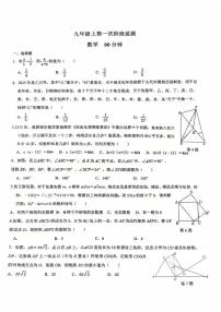 广东省深圳市龙岗区科技城外国语学校2025-2026学年九年级上学期10月月考数学试卷