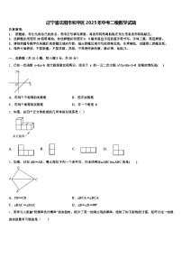 辽宁省沈阳市和平区2025年中考二模数学试题含解析