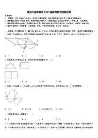 黑龙江省伊春市2025届中考数学四模试卷含解析