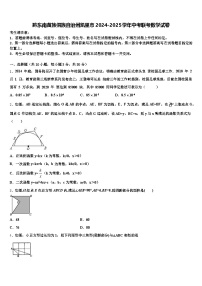 黔东南苗族侗族自治州凯里市2024-2025学年中考联考数学试卷含解析