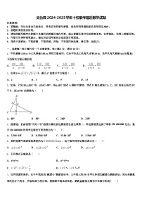 灵台县2024-2025学年十校联考最后数学试题含解析