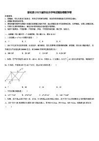 新化县2025届毕业升学考试模拟卷数学卷含解析