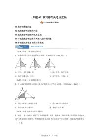 专题03轴对称图形的性质（10大考点）（期中真题）八年级数学上册人教版2024【含答案】（含答案）