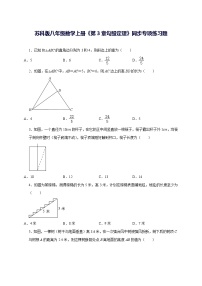 初中数学苏科版（2024）八年级上册（2024）3.1 勾股定理的探究练习题