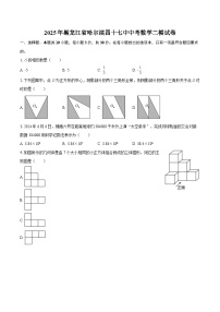2025年黑龙江省哈尔滨四十七中中考数学二模试卷-自定义类型