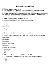 勉县2025年中考冲刺卷数学试题含解析