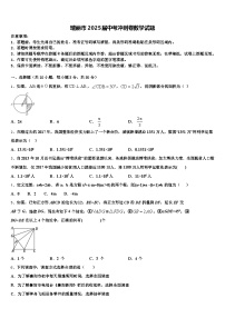 瑞丽市2025届中考冲刺卷数学试题含解析