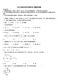 2025年怀化市中方县中考二模数学试题含解析