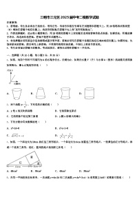 三明市三元区2025届中考二模数学试题含解析
