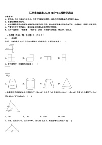 江西省南昌市2025年中考三模数学试题含解析