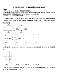 江西省赣州市赣县2025届中考适应性考试数学试题含解析
