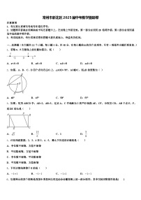 常州市新北区2025届中考数学猜题卷含解析