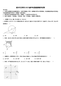 新乡市卫辉市2025届中考试题猜想数学试卷含解析