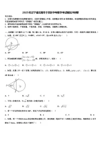 2025年辽宁省沈阳市于洪区中考数学考试模拟冲刺卷含解析