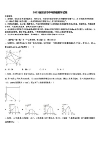 2025届安达市中考四模数学试题含解析