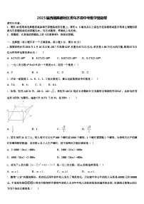 2025届西藏昌都地区类乌齐县中考数学猜题卷含解析