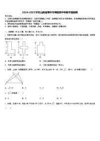 2024-2025学年山西省晋中市寿阳县中考数学猜题卷含解析