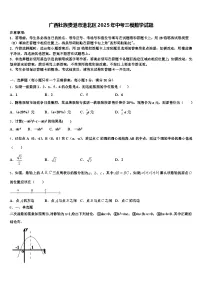 广西壮族贵港市港北区2025年中考三模数学试题含解析