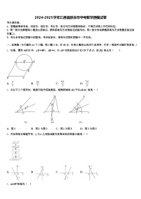 2024-2025学年江西省新余市中考数学四模试卷含解析