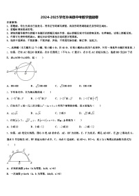 2024-2025学年孙吴县中考数学猜题卷含解析
