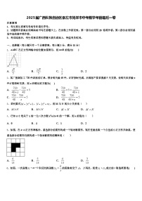 2025届广西壮族自治区崇左市凭祥市中考数学考前最后一卷含解析