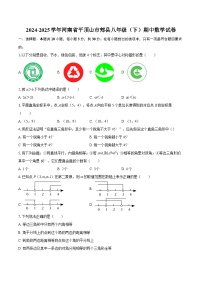 2024-2025学年河南省平顶山市郏县八年级（下）期中数学试卷-自定义类型