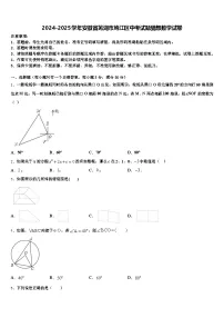2024-2025学年安徽省芜湖市鸠江区中考试题猜想数学试卷含解析