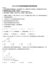 2024-2025学年滨州市阳信县中考数学押题试卷含解析