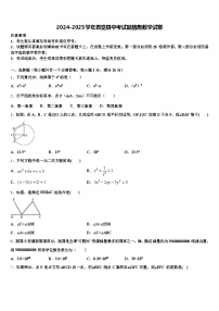 2024-2025学年贡觉县中考试题猜想数学试卷含解析
