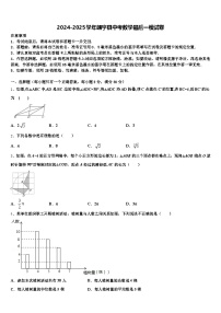 2024-2025学年靖宇县中考数学最后一模试卷含解析
