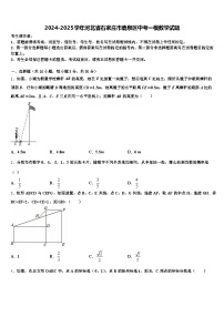 2024-2025学年河北省石家庄市鹿泉区中考一模数学试题含解析