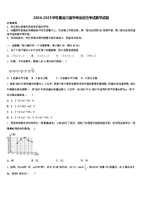 2024-2025学年黑龙江省中考适应性考试数学试题含解析