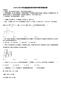 2024-2025学年湖南省株洲市攸县中考数学四模试卷含解析
