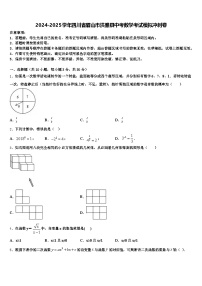 2024-2025学年四川省眉山市洪雅县中考数学考试模拟冲刺卷含解析
