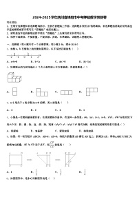 2024-2025学年四川省绵阳市中考押题数学预测卷含解析