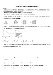 2024-2025学年乌兰县中考数学猜题卷含解析