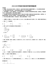 2024-2025学年新乡市新乡县中考数学四模试卷含解析