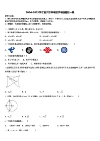 2024-2025学年宜兴市中考数学考前最后一卷含解析