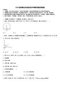 2025届马鞍山市金家庄区中考数学模拟预测题含解析