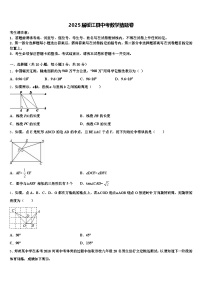 2025届绥江县中考数学猜题卷含解析