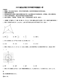 2025届白山市临江市中考数学考前最后一卷含解析