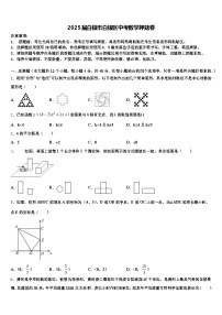 2025届白银市白银区中考数学押题卷含解析