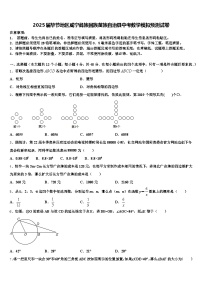 2025届毕节地区威宁彝族回族苗族自治县中考数学模拟预测试卷含解析