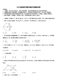 2025届成县中考数学最后冲刺模拟试卷含解析