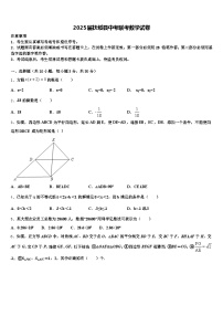 2025届扶绥县中考联考数学试卷含解析