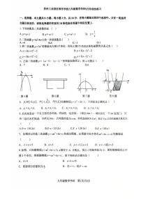 江苏省苏州园区唯亭学校2025-2026学年九年级上学期数学10月月考卷